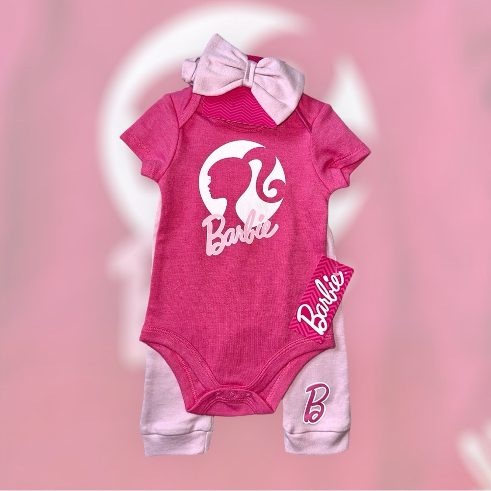 NWT Baby Barbie 3Pc Set